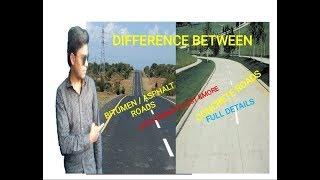 Bitumen Roads VS Concrete Roads