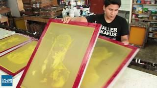 Como revelar mallas serigraficas