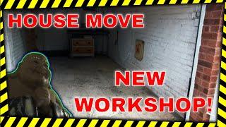 Moving House New Workshop PT 1 | The  Dark & Dingy Gulag