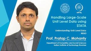 Lecture 03: Understanding Unit Level Data: NSSO