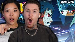 KAKASHI VS OBITO!!! | Naruto Shippuden Reaction Episodes 374-375