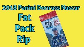 2018 Panini Donruss Nascar racing cards fat pack rip