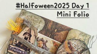 Flip out mini folio Day 1 #Halfoween2025