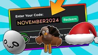 *7 NEW CODES* ALL NOVEMBER 2024 Roblox Promo Codes For ROBLOX FREE Items 2024 (UPDATED)