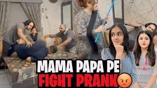 MAMA & PAPA PER FIGHT PRANK // EXTREME FIGHT TABLE TOOT GAYA