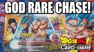 Dragon Ball Super Dawn Of The Z Legends Booster Box Opening! GOD RARE CHASE