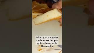 when your daughter made a cake but got confused with the result|#baking,#pinayinpakistan,#yogurtpie