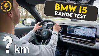 BMW i5 Range test | Low car, low efficiency?