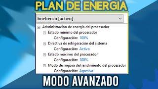 Optimizar el procesador: ACTIVA el (Modo de mejora del rendimiento del procesador) AUMENTA FPS