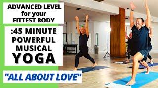 POWERFUL MUSICAL YOGA 45-minutes from LA's Yoga Leader MATTHEW REYES! YOGA FOR UR BEST BODY & SOUL