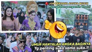 JOB PERDANA ALTIKA MUSIK LIVE BARABALI .!! NYONGKOLAN PENGANTIN VIRAL LOMBOK