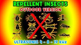 ANTI INSECTS REPELLENT SOUND  KEEP INSECTS AWAY - ULTRASONIC SOUND