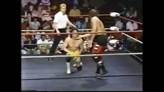 Terry Funk vs Eddie Guerrero NWA In-Ring Debut (NWA World Championship Wrestling 5/20/89)