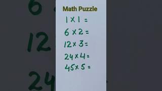 Math puzzle |knowledge Hub|#math #learninghub #math puzzle#youtube #viral #shortvideo #video