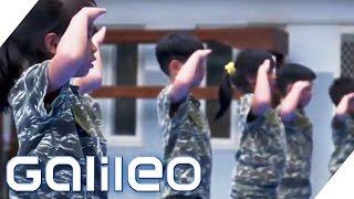 Der härteste Militär-Kindergarten Taiwans | Galileo | ProSieben