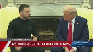 US resumes military aid, intelligence sharing with Ukraine, open to a 30-day ceasefire