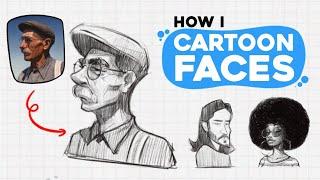 How to Draw Cartoon People? (from Reference)