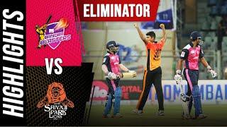 NaMo Bandra Blasters v Shivaji Park Lions | Eliminator | T20 Mumbai 2018 | Highlights