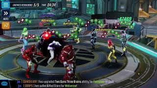 war attack 1m bionic avenger hulkbuster viv vision vs 924k inhumans hybrid msf