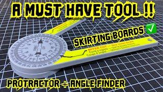 Protractor Angle Finder review - Skirting boards - woodwork - metalwork