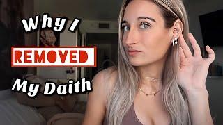 Daith piercing PROs and CONs I My Daith piercing update