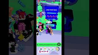 Donate 5 get 100! In Pls Donate #roblox #shorts #fyp #viralvideo