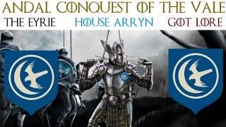 House Arryn | The Eyrie | Andal Conquest of the Vale | Game of Thrones Lore