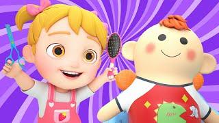 Baby's First Haircut | Good Habits for Kids | Nursery Rhymes & Kids Songs | Gobooboo