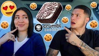 Trying Crumbl Cookies New Flavors!! *Jimmy Fallon*