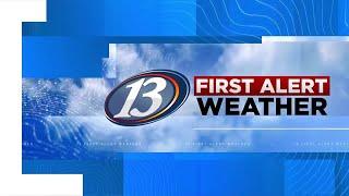 13 First Alert Weather @ Four: Drying out the second half of this week with seasonable temperatur...