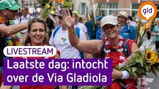 Kijk mee naar de 4Daagse wandelaars over de Via Gladiola | LIVESTREAM