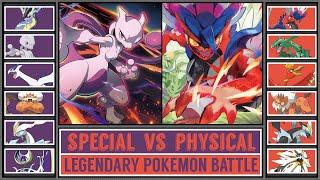 Legendary Pokémon Battle: SPECIAL vs PHYSICAL