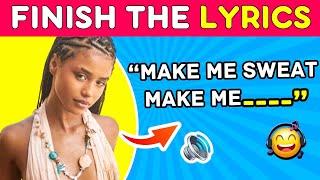 FINISH THE LYRICS  Most Popular TIKTOK Songs 2023 | Music Quiz  #2