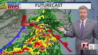 Severe Weather Forecast This Weekend Wes Hohenstein CBS 17 Raleigh