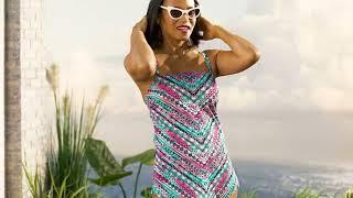 Kim Gravel x Swimsuits For All Scarf Tankini with Brief Set on QVC