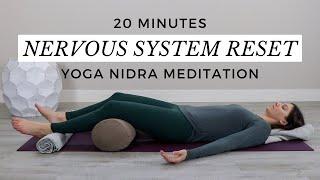 20-Minute Yoga Nidra to Reset Your Nervous System (Voice Only)