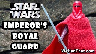 Emperor's Royal Guard vintage Star Wars Kenner action figures 1983