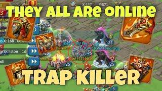 Lords Mobile - Only big traps fishing! Can I burn them. Impossible reports with fuull emperor acc