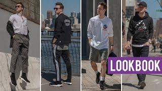 Balenciaga Sock Sneaker Lookbook | 4 Contemporary Outfits for Men | Marcel Floruss