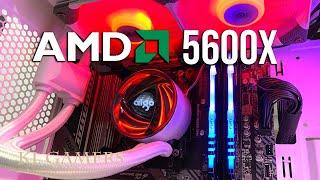 Satisfying RGB Gaming PC Build AMD Ryzen 5 5600X msi MAG B550M MORTAR GTX1650