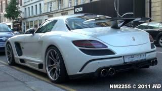 FAB Design Mercedes SLS AMG Loud Accelerations and Revs!