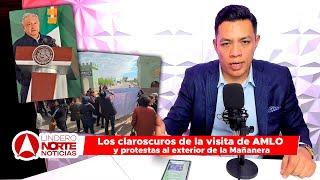 Los claroscuros de la visita de AMLO y protestas al exterior de la Mañanera | LEDLH con Jorge Heras