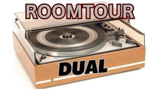 Roomtour - DUAL 1219 - revidierter Vintage Schallplattenspieler #hifi #vinyl #gvc #dsg  #vintagehifi