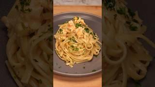 Lobster Bisque Linguine #shorts #lobster #dinnerideas #fyp #delicious