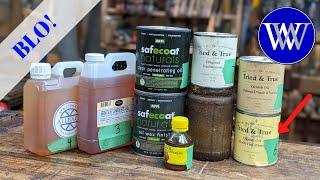 Comparing Natural Boiled Linseed Oils