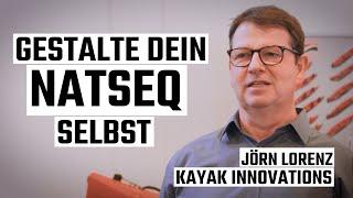 Vorstellung teilbares, modulares Kajak Natseq vom Kayak Innovations Gründer Jörn. Upgrades,Kajakguru