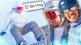 Ski Stunts & schwarze Piste?! | SKIFAHREN mit Adi, Paul, ChefStrobel & Nici!