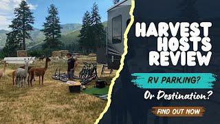 Harvest Hosts Review: Unique RV Stays with Alpacas, Farm Life, and Hookups!