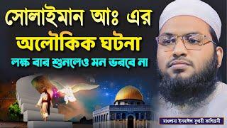 নবী সোলাইমান আঃ এর অলৌকিক ঘটনা┇মাওলানা ইসমাঈল বুখারী কাশিয়ানী┇Ismail Bukhari Kashiani┇New Waz 2024