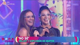 Melody ft Linda Caba ( Explosión de Iquitos) - No Sé remix (Exclusiva)/ En boca de todos, América TV
